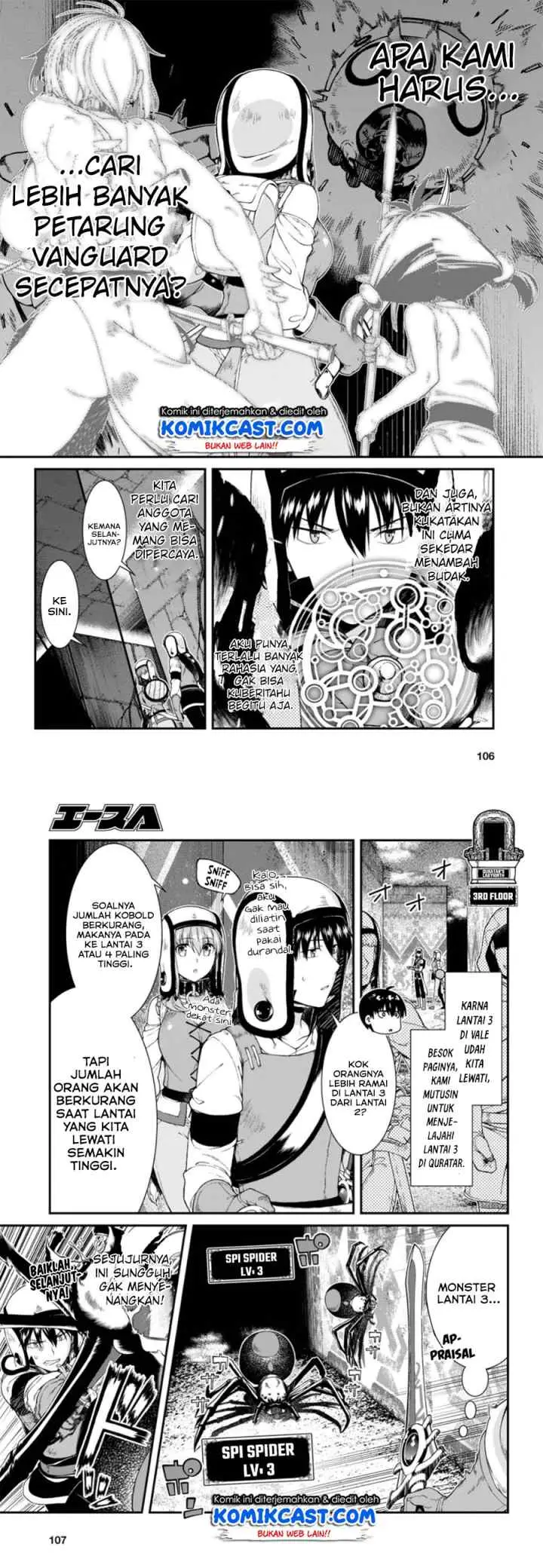 Isekai Meikyuu de Harem wo chapter 28 halaman 11