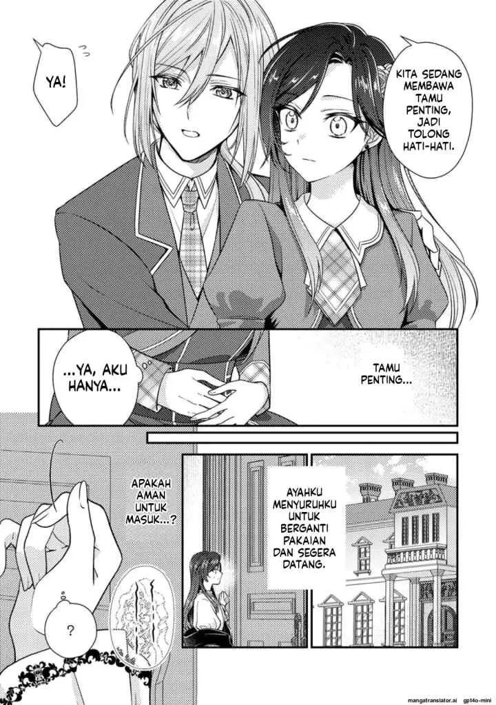 Heroine ga Kuru Mae ni Ninshin shimashita ~Tsunda Hazu no Akuyaku Reijou desuga, Douyara Chigau youdesu~ chapter 12.3 halaman 7