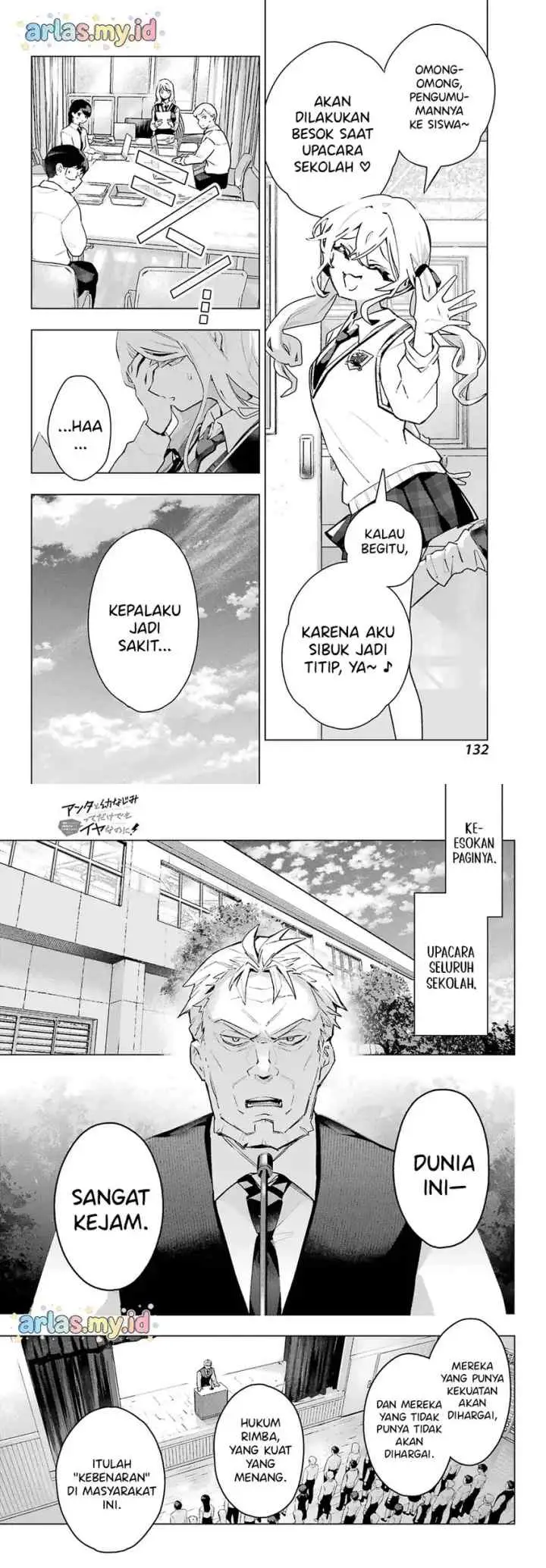 Anta to Osananajimitte dake demo Iyananoni! ~Zekkou kara Hajimaru S-kyuu Bishoujo to no Gakuen Nariagari Seikatsu~ chapter 11 halaman 5