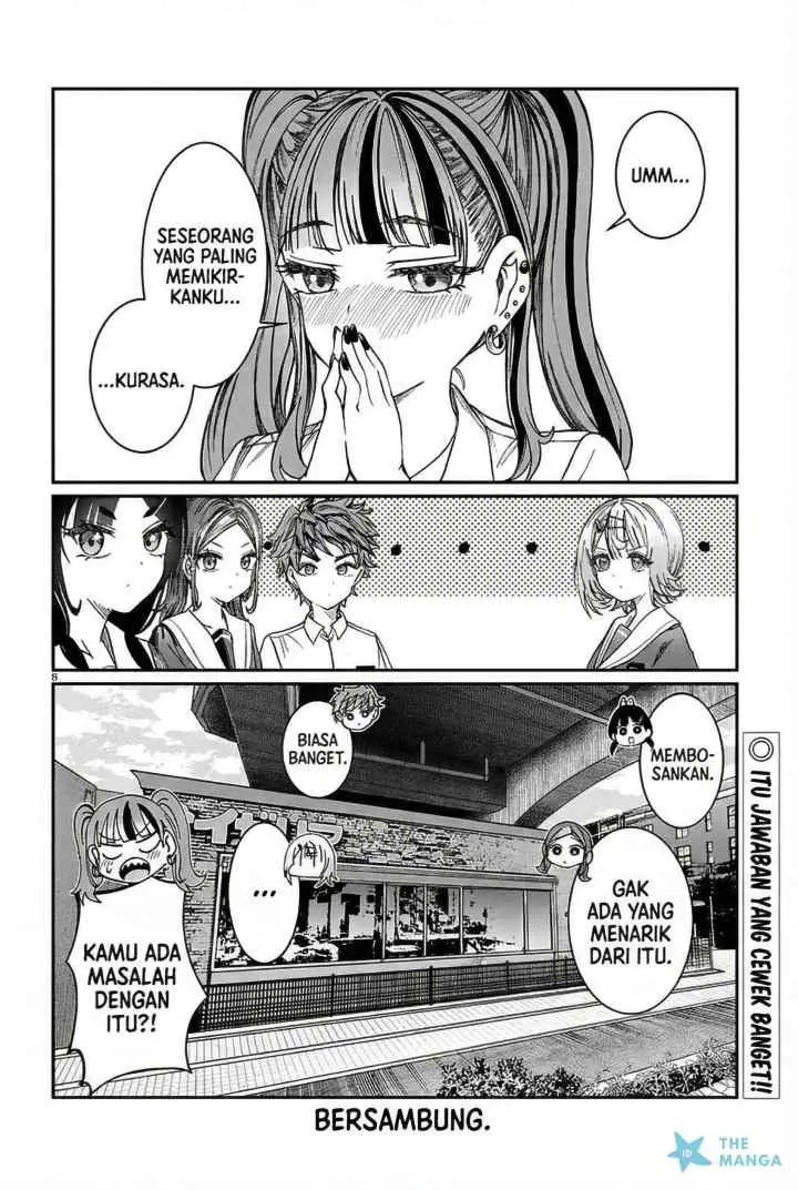 Kimi wa Yakamashi Tojite yo Kuchi wo! chapter 36 halaman 8