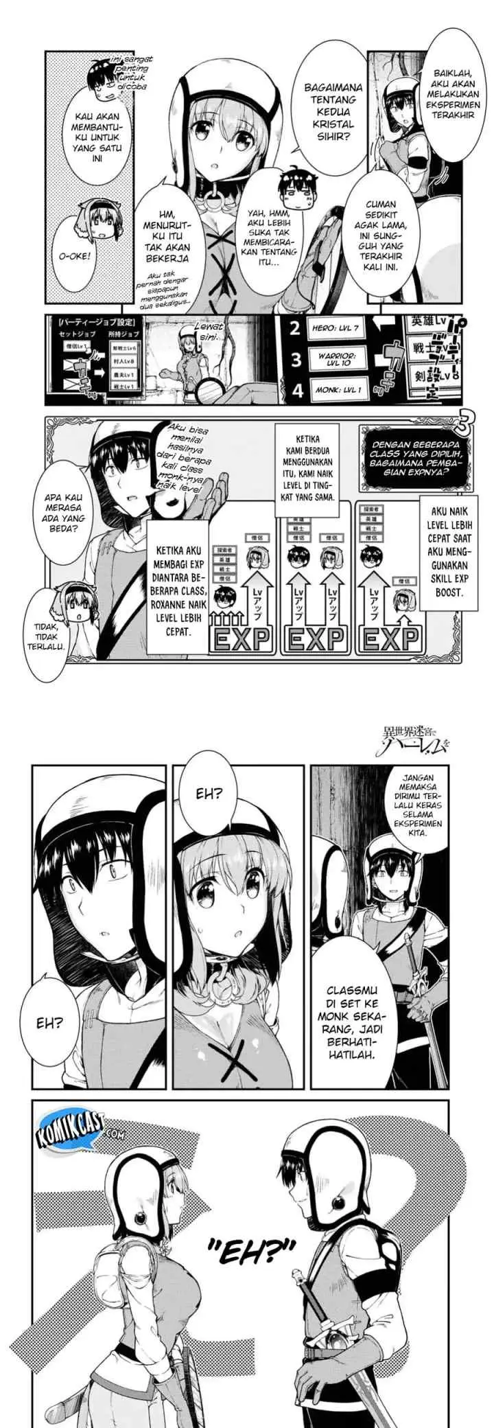 Isekai Meikyuu de Harem wo chapter 16 halaman 8