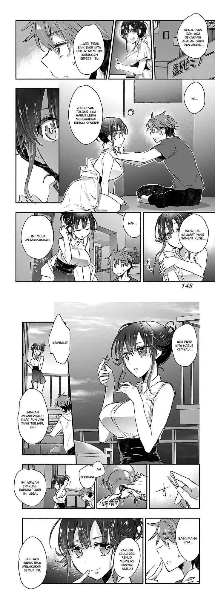 Yankee Musume ni Natsukarete Kotoshi mo Juken ni Shippai Shisou Desu chapter 5 halaman 9