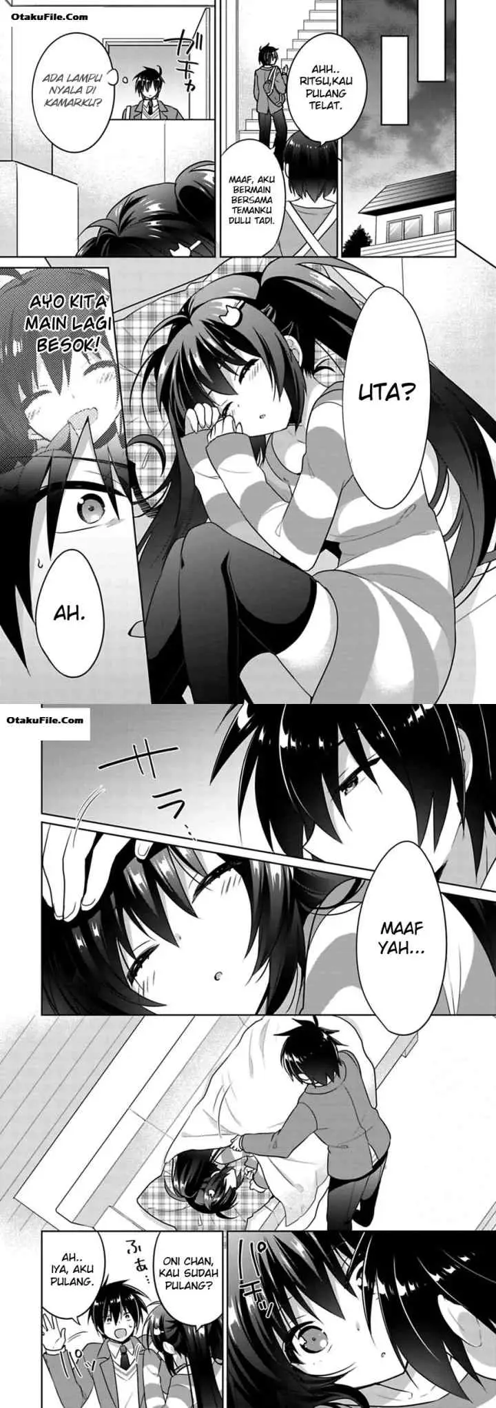 Siscon Ani to Brocon Imouto ga Shoujiki ni Nattara chapter 1 halaman 11