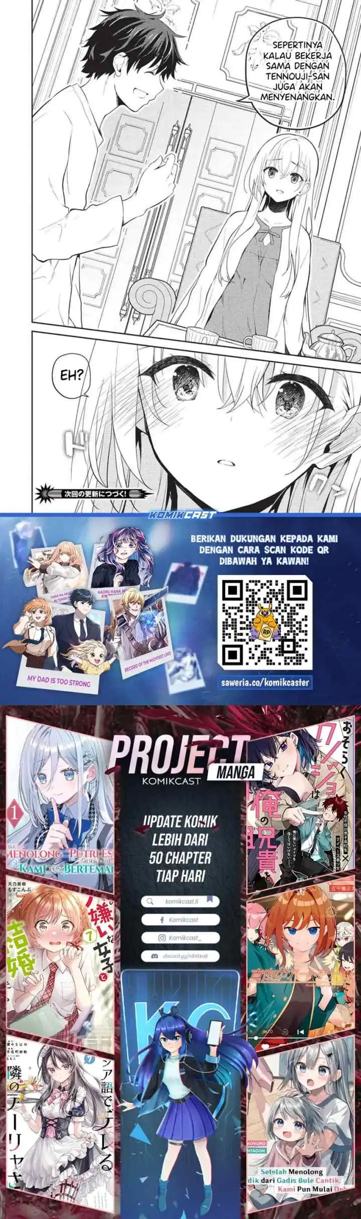 Saijo no Osewa ~Takane no Hana Darakena Meimon Kou de, Gakuin Ichi no Ojou-sama (Seikatsu Noryoku Kaimu) o Kagenagara Osewa suru Koto ni Narimashita~ chapter 29 halaman 12