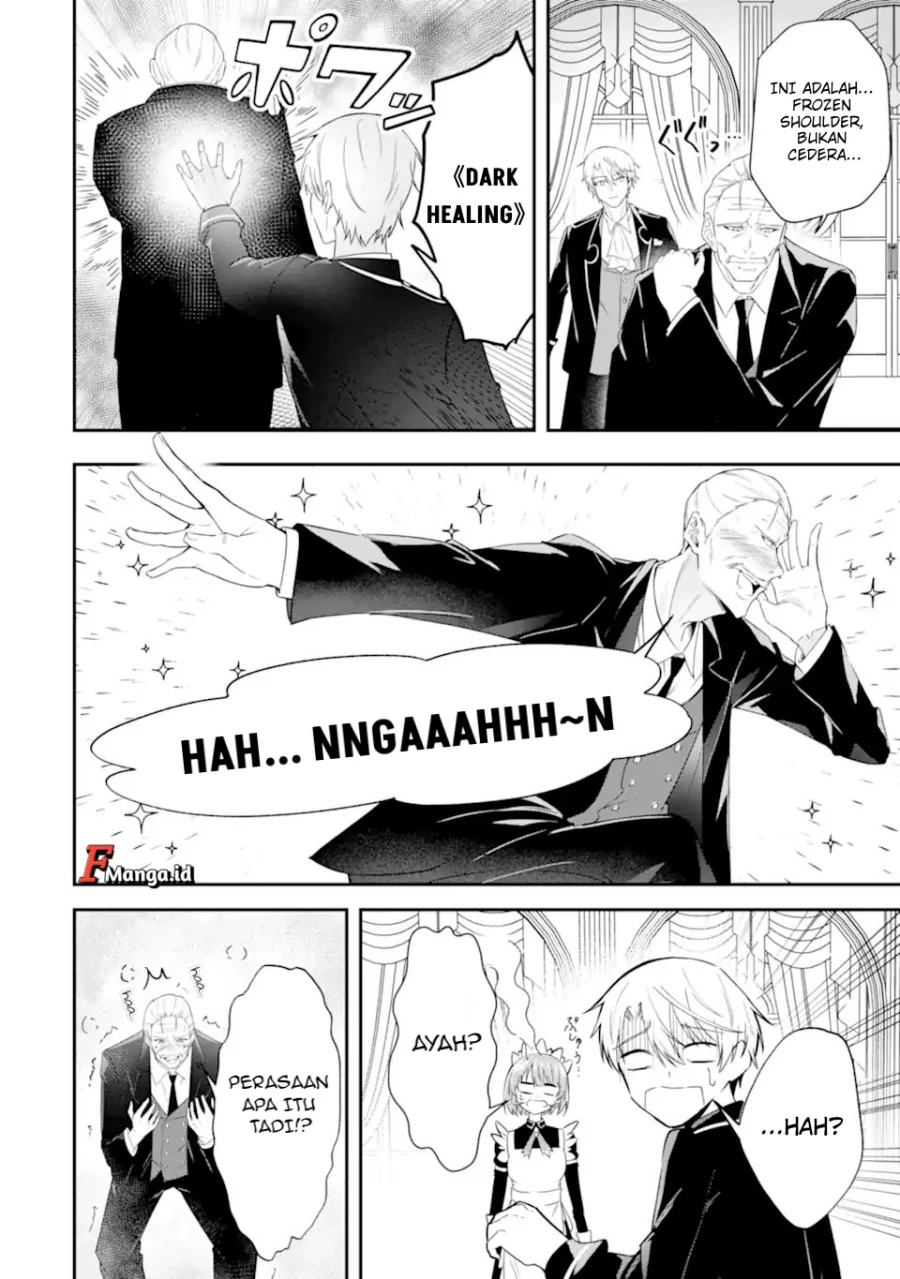 Shokei Flag no Akuyaku Kizoku ni Tensei Shitaga, Shinitakunainode Yami Maho wo Kiwamete Heroine-tachi wo Sukuimasu: Byojakuna Heroine wo Care Shitara Naze ka Ore ga Dekiai Sareta Ken chapter 2.1 halaman 13