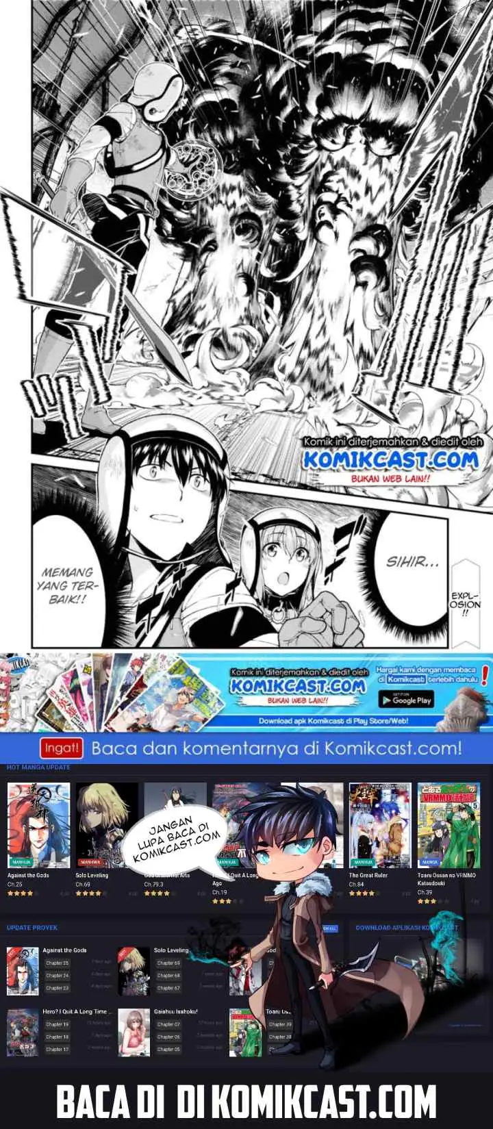 Isekai Meikyuu de Harem wo chapter 21 halaman 16