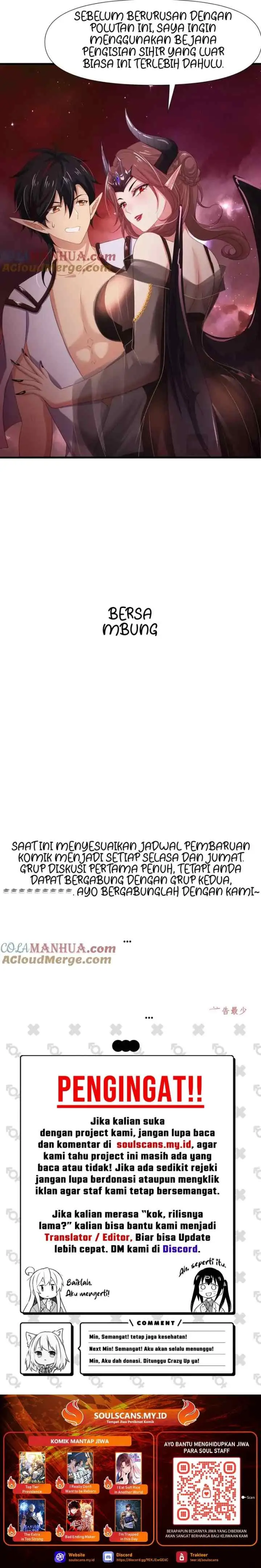 After Merging With the Goddess, I Am Invincible chapter 58 halaman 14