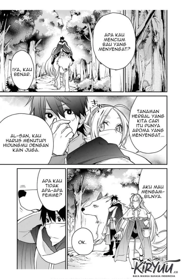 Saikyou no Madoshi. Hisa ni Ya wo Ukete Shimatta no de Inaka no Eihei ni Naru chapter 13.3 halaman 8
