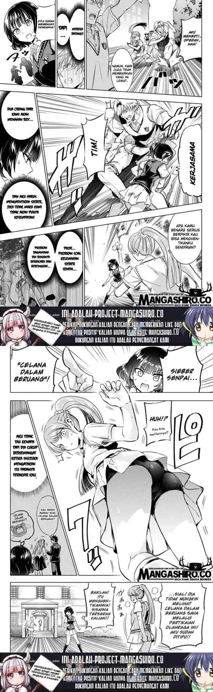 Kishuku Gakkou no Juliet chapter 96 halaman 6