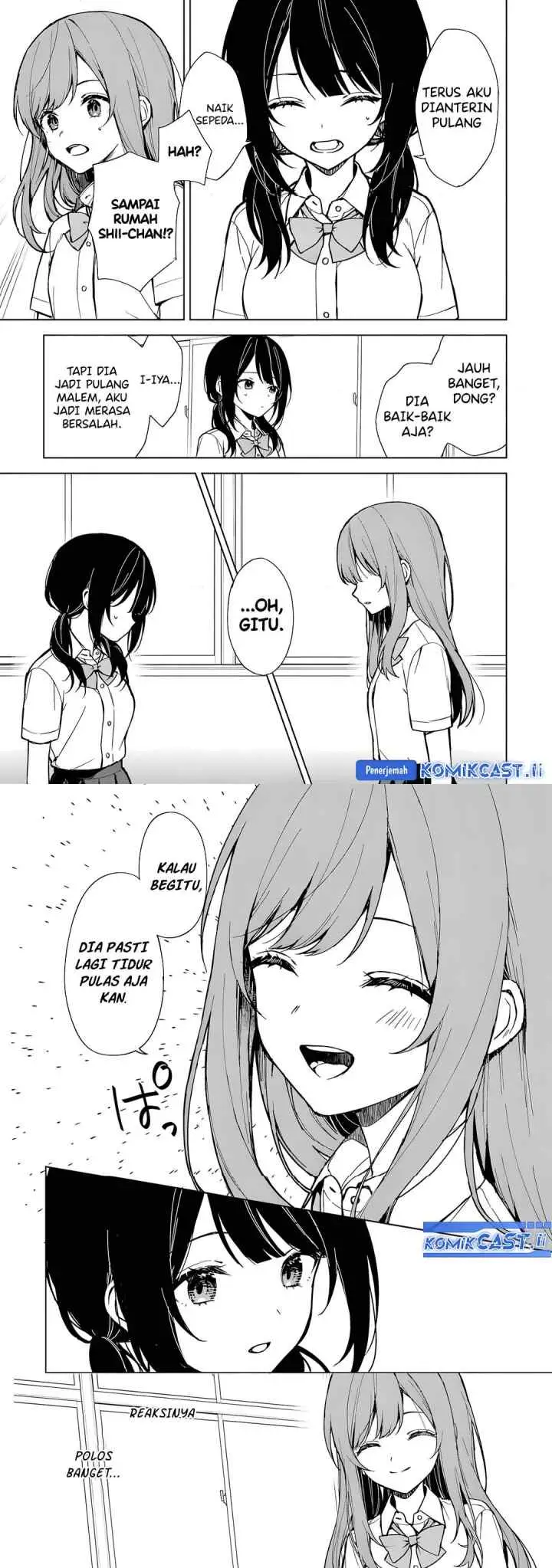 Chikan Saresou ni Natteiru S-kyuu Bishoujo wo Tasuketara Tonari no Seki no Osanajimi datta chapter 73 halaman 8