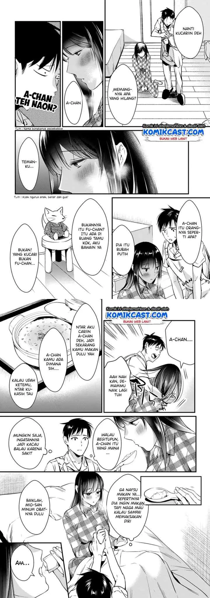It's Fun Having a 300,000 yen a Month Job Welcoming Home an Onee-san Who Doesn't Find Meaning in a Job That Pays Her 500,000 yen a Month chapter 4 halaman 10