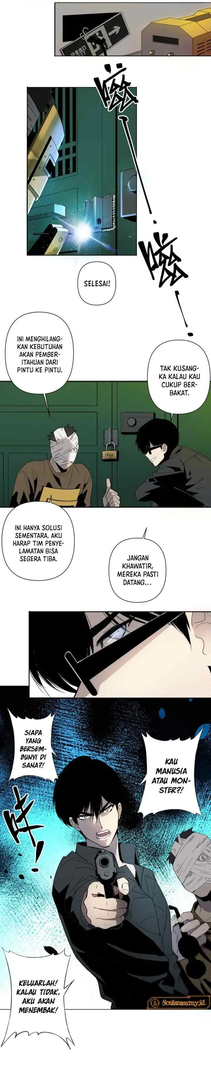 Before the End of the World, I And My Girlfriend Was Actually Killing Each Other? chapter 7 halaman 9