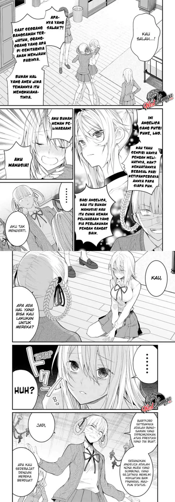 Otome Game Sekai wa Mob ni Kibishii Sekai Desu chapter 22 halaman 4