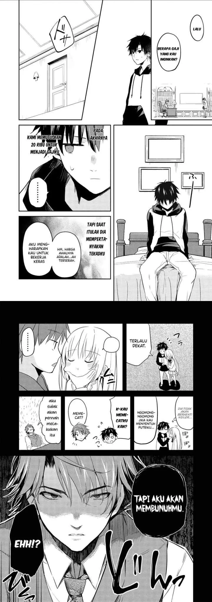 Saijo no Osewa ~Takane no Hana Darakena Meimon Kou de, Gakuin Ichi no Ojou-sama (Seikatsu Noryoku Kaimu) o Kagenagara Osewa suru Koto ni Narimashita~ chapter 2.2 halaman 4