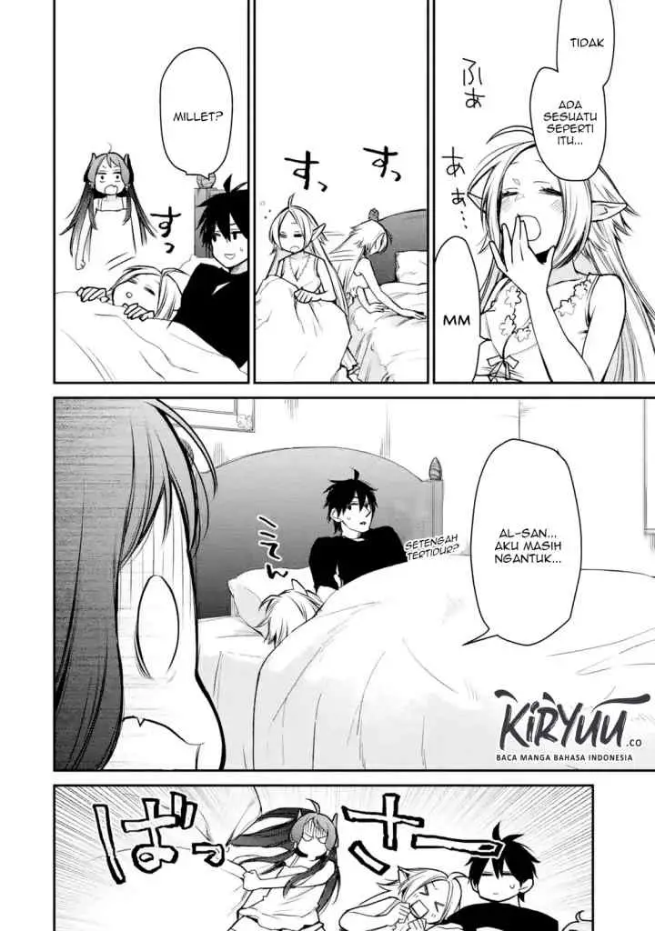 Saikyou no Madoshi. Hisa ni Ya wo Ukete Shimatta no de Inaka no Eihei ni Naru chapter 9.2 halaman 10