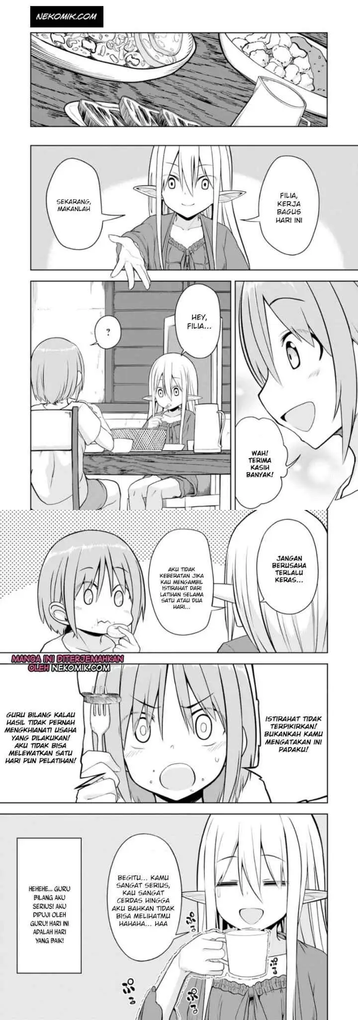Eroi Koto Suru Tame ni Kyonyuu Bishoujo Dorei o Katta Hazu ga, Oshishou-sama to Shitawa Rete Omotta Toori ni Ikanaku Naru Hanashi chapter 5 halaman 9