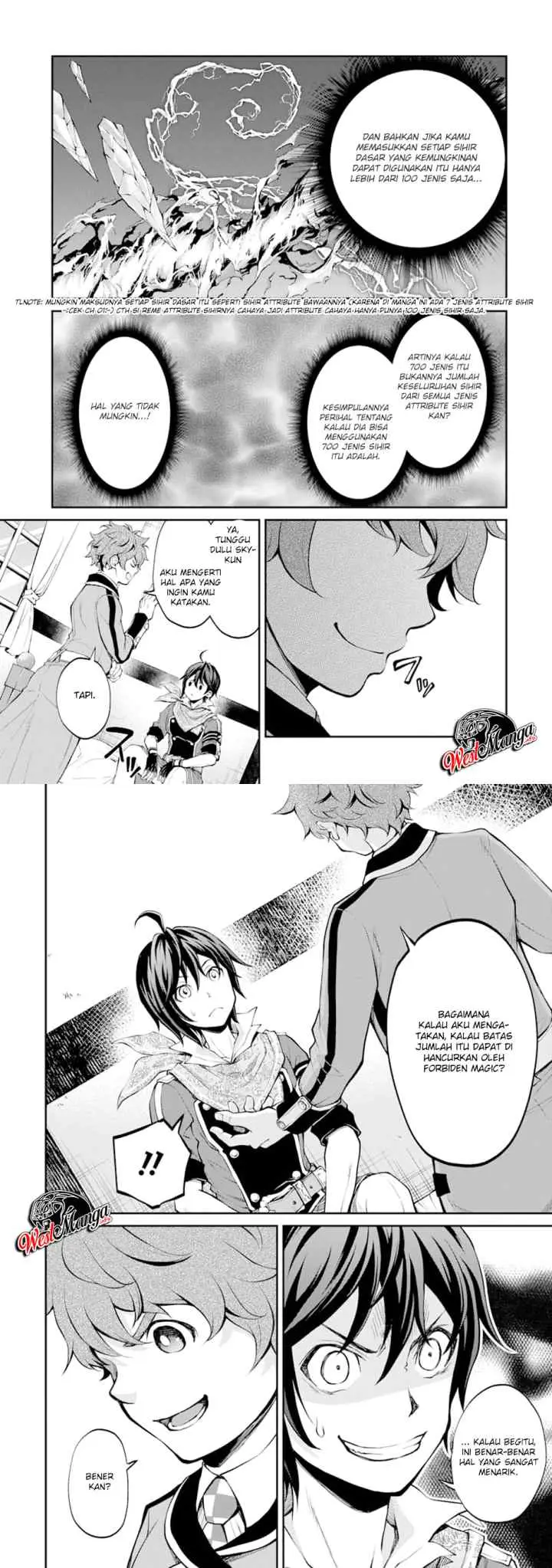 Saisoku Musou No B-Kyuu Mahou Tsukai: Ippatsu Utareru Mae Ni Senpatsu Uchikaesu! chapter 9 halaman 17