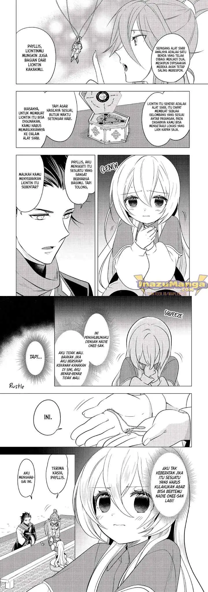 Tensei-saki wa Moumoku Youjo deshita: Zense no Kioku to Mahou wo Tayori ni Ikinobimasu chapter 7 halaman 6