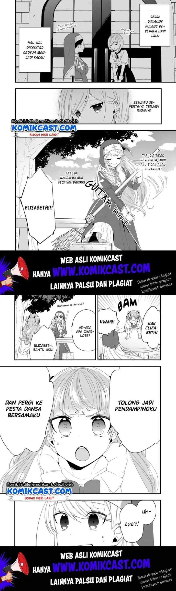 The Banished Villainess! Living the Leisurely Life of a Nun Making Revolutionary Church Food chapter 9 halaman 4