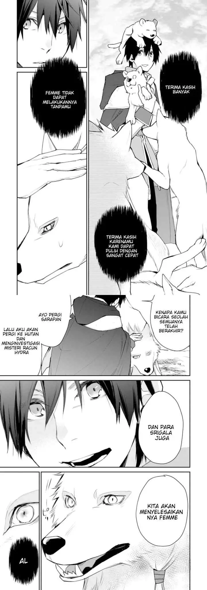 Saikyou no Madoshi. Hisa ni Ya wo Ukete Shimatta no de Inaka no Eihei ni Naru chapter 18 halaman 17