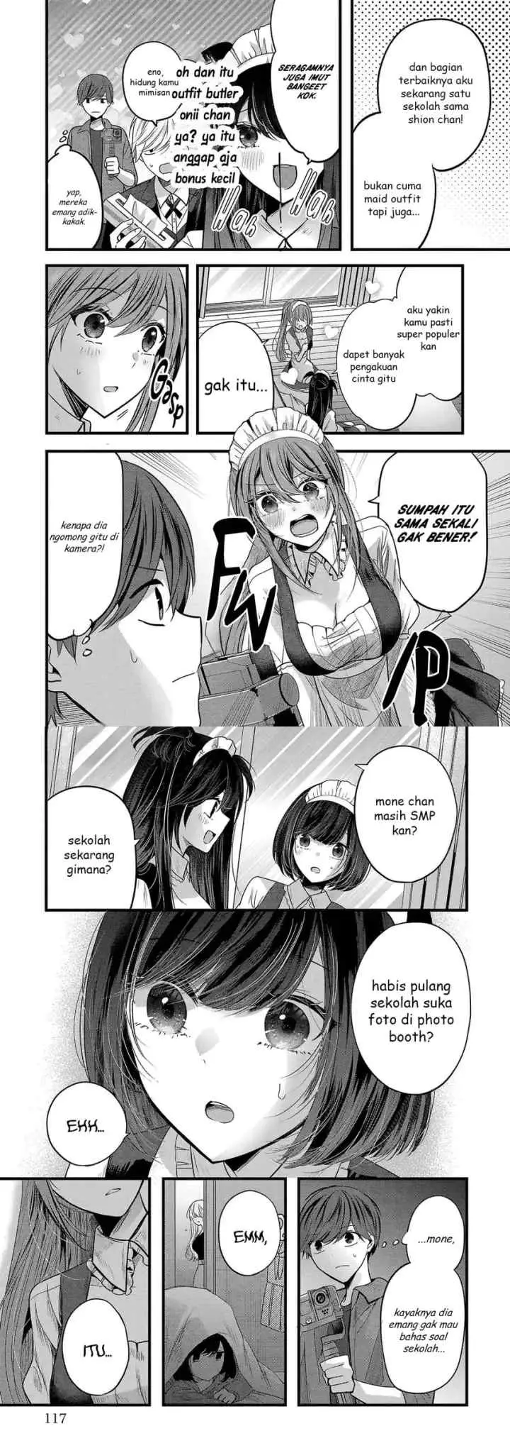 Kimi ni Koisuru Sanshimai chapter 11 halaman 4