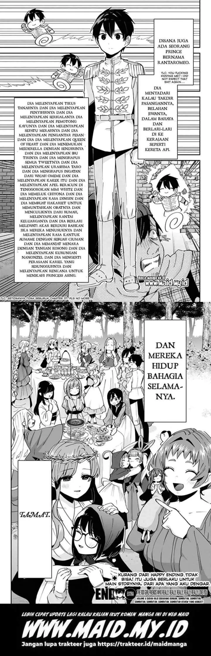 Kimi no Koto ga Dai Dai Dai Dai Daisuki na 100-ri no Kanojo chapter 82.5 halaman 10