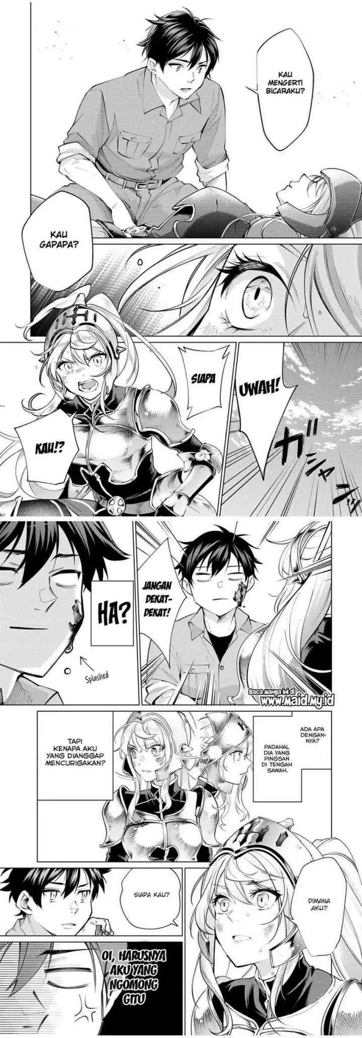 Tanbo de Hirotta Onna Kishi, Inaka de Ore no Yome da to Omowareteiru chapter 1 halaman 7