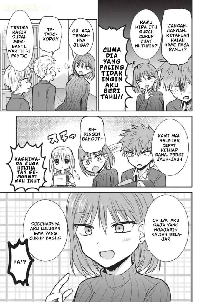 Kao ni denai Kashiwada-san to Kao ni deru Ota-kun chapter 102 halaman 8