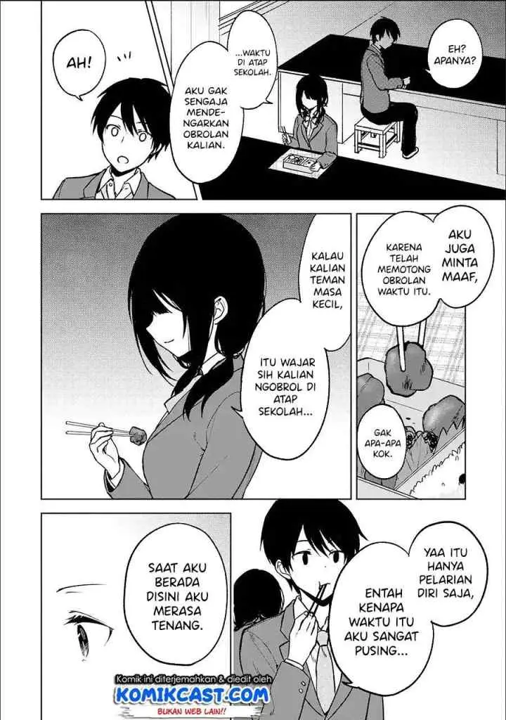 Chikan Saresou ni Natteiru S-kyuu Bishoujo wo Tasuketara Tonari no Seki no Osanajimi datta chapter 15 halaman 8
