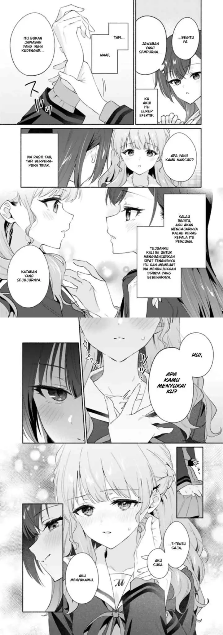 A Yuri Story About Breaking a Pretty Girl Who Keeps Insisting -I Won't Lose- Into Submission chapter 5 halaman 9