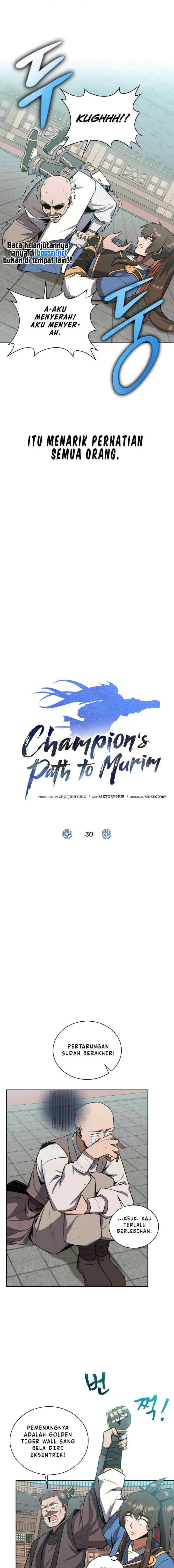Champion's Path to Murim chapter 30 halaman 6