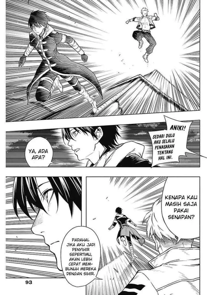 Ouritsu Mahou Gakuen no Saika Sei: Slum Agari no Saikyou Mahoushi, Kizoku darake no Gakuen de Musou suru chapter 2 halaman 5
