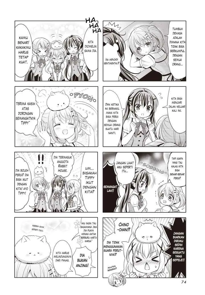 Gochuumon wa Usagi Desu ka? chapter 140 halaman 4