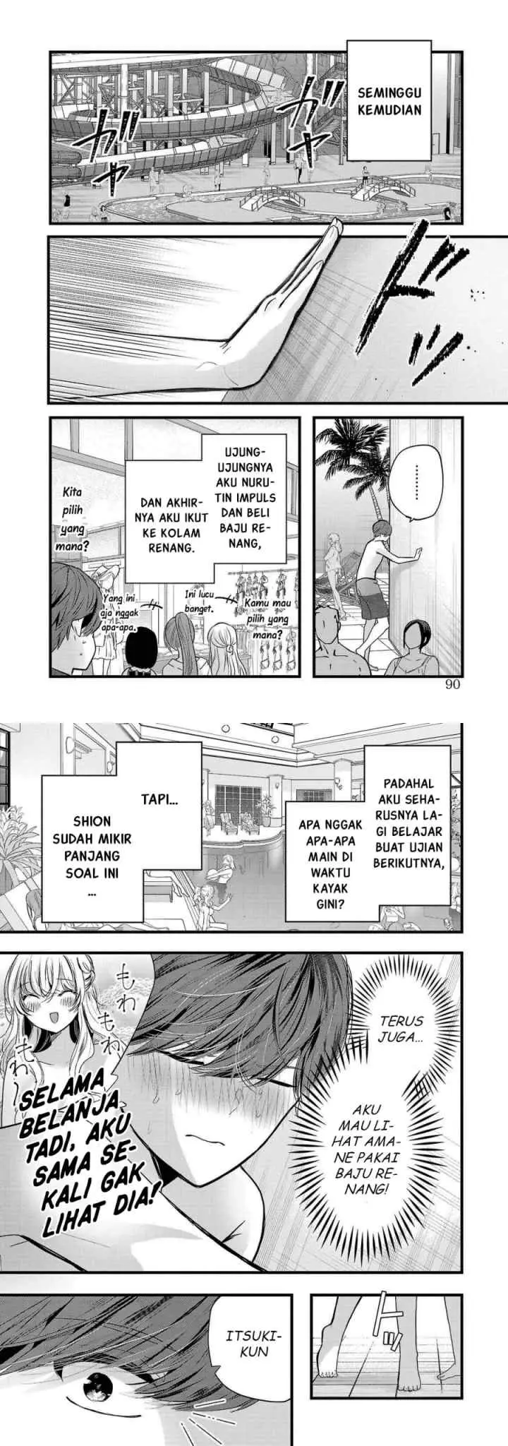 Kimi ni Koisuru Sanshimai chapter 17 halaman 5