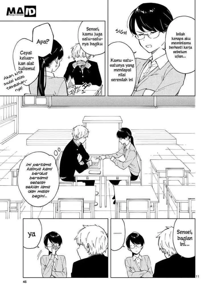 Sensei wa Koi wo Oshierarenai chapter 3 halaman 14