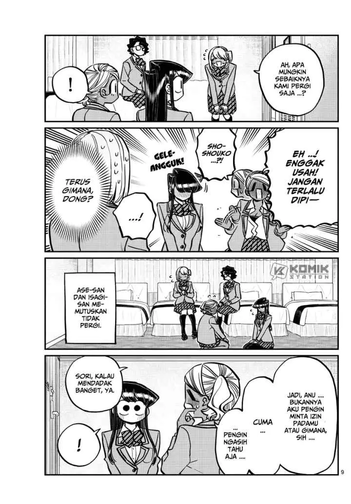 Komi-san wa Komyushou Desu chapter 285 halaman 10