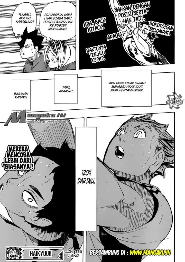 Haikyuu!! chapter 336 halaman 17