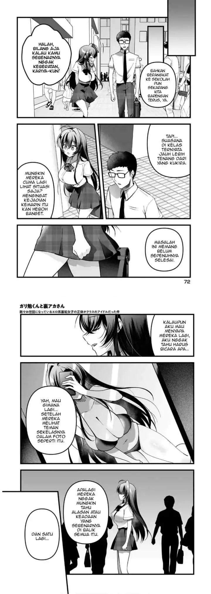 Gari Tsutomu-kun to Uraaka-san - Sanzan Osewa ni Natteiru Ero-kei Uraaka Joshi no Shoutai ga Kurasu no Idol Datta Ken chapter 14 halaman 11
