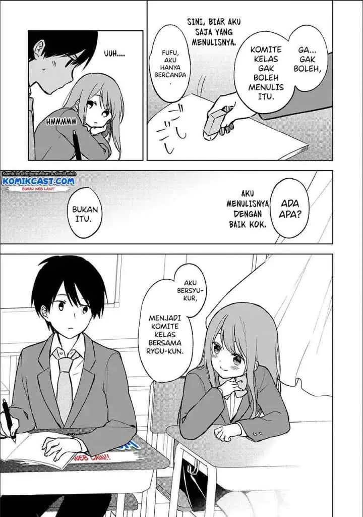 Chikan Saresou ni Natteiru S-kyuu Bishoujo wo Tasuketara Tonari no Seki no Osanajimi datta chapter 14 halaman 13