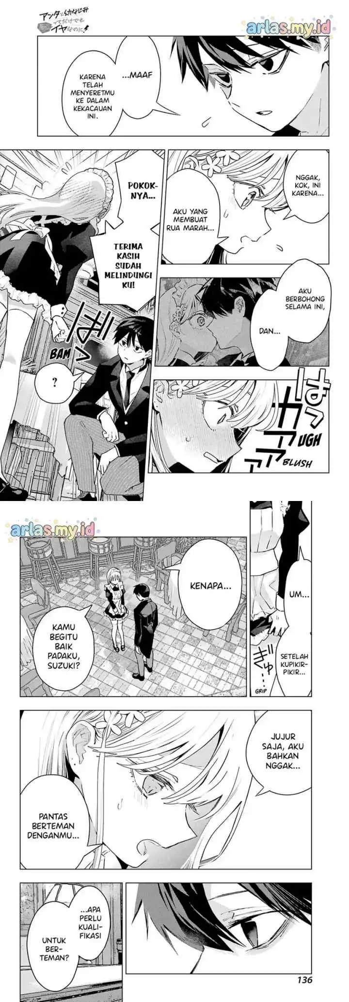 Anta to Osananajimitte dake demo Iyananoni! ~Zekkou kara Hajimaru S-kyuu Bishoujo to no Gakuen Nariagari Seikatsu~ chapter 9 halaman 12