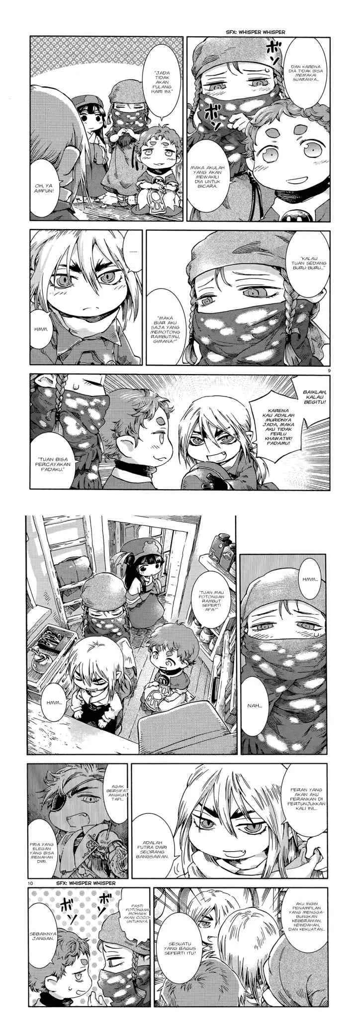 Hakumei to Mikochi chapter 41 halaman 6