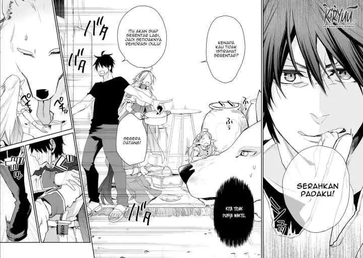 Saikyou no Madoshi. Hisa ni Ya wo Ukete Shimatta no de Inaka no Eihei ni Naru chapter 11.3 halaman 9