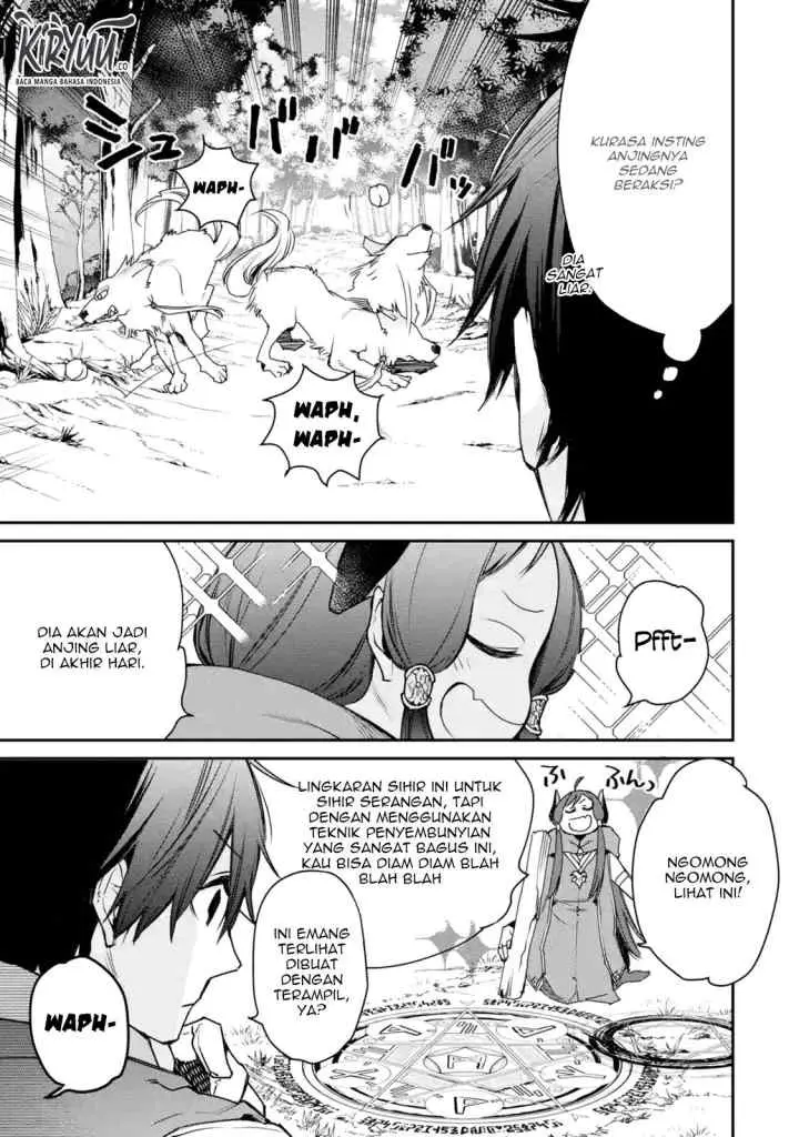 Saikyou no Madoshi. Hisa ni Ya wo Ukete Shimatta no de Inaka no Eihei ni Naru chapter 11.1 halaman 4