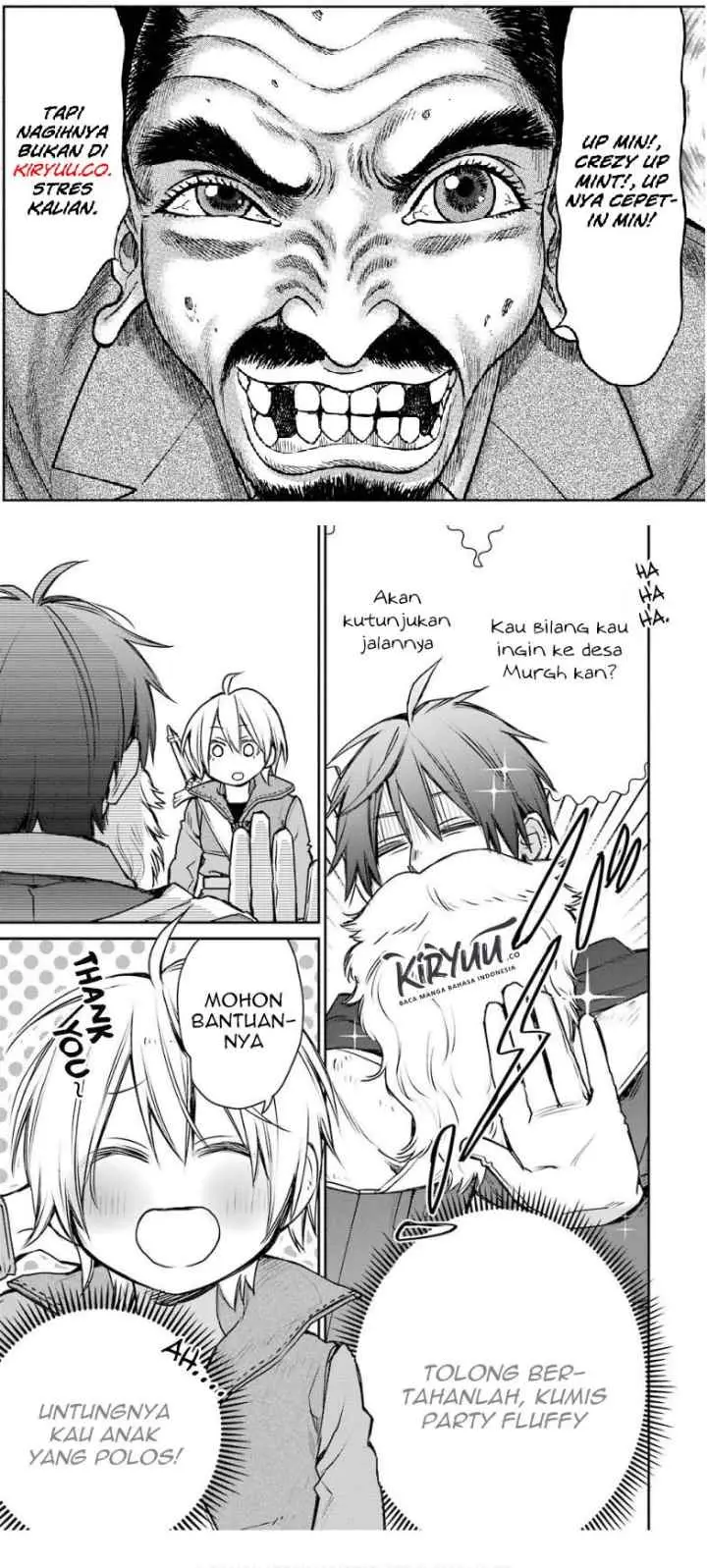 Saikyou no Madoshi. Hisa ni Ya wo Ukete Shimatta no de Inaka no Eihei ni Naru chapter 14.1 halaman 5