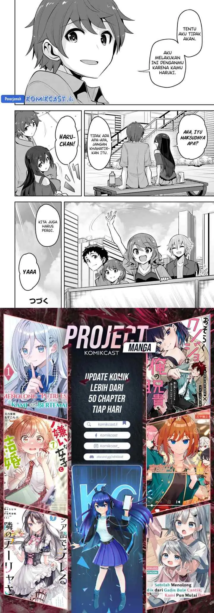 A Neat and Pretty Girl at My New School Is a Childhood Friend Who I Used To Play With Thinking She Was a Boy chapter 28 halaman 11