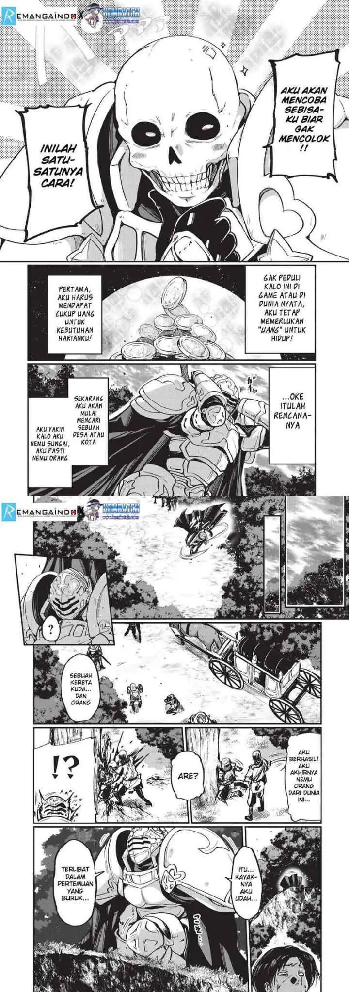 Gaikotsu Kishi-sama, Tadaima Isekai e Odekakechuu chapter 1 halaman 10