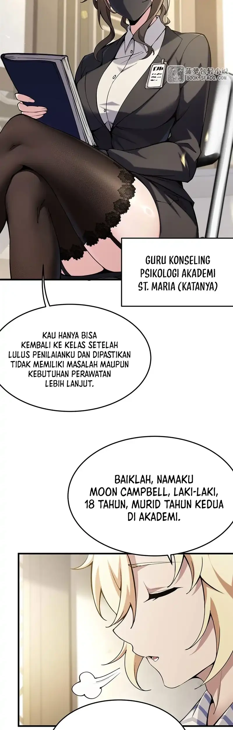 The Yellow-haired Villain in Female Main Character's Novel wants Happiness chapter 72 halaman 5