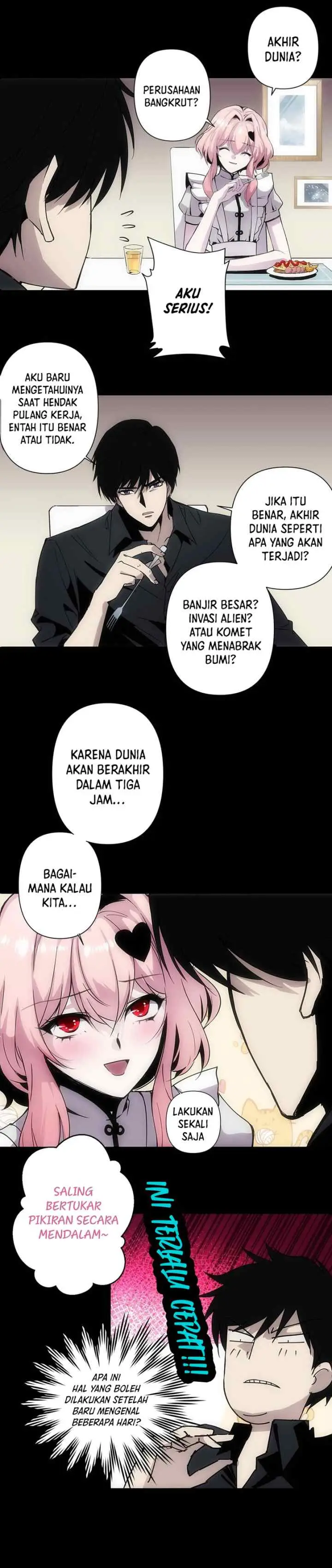 Before the End of the World, I And My Girlfriend Was Actually Killing Each Other? chapter 1 halaman 7