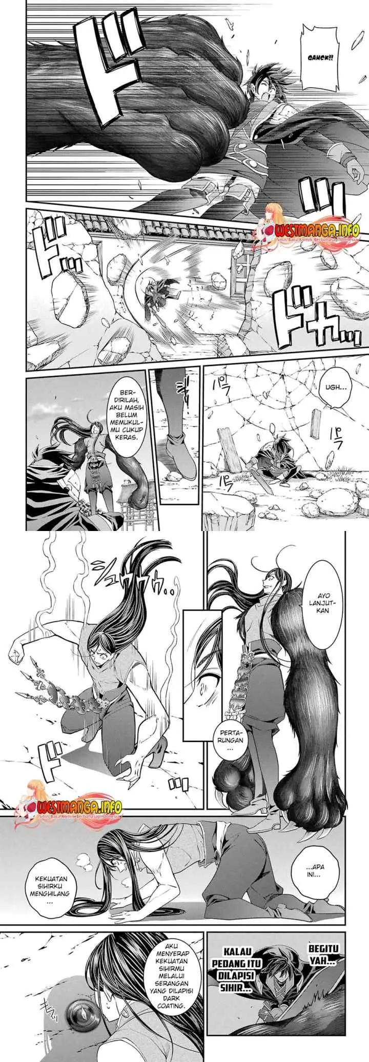 Shikkoku Tsukai no Saikyo Yusha Nakama Zen'in ni Uragira Retanode Saikyo no Mamono chapter 51 halaman 9