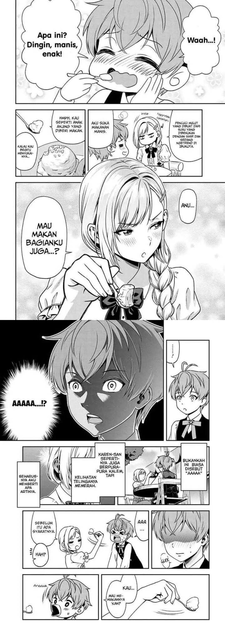 Toshiue Elite Onna Kishi Ga Boku No Mae De Dake Kawaii chapter 16.2 halaman 4